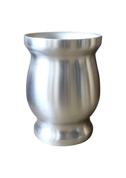 Gümüş 301-400 ml Yerba Mate Kupası 304 Paslanmaz Çelik Çift Duvar 8 Oz Taşınabilir Çay Bardağı Bombillas ve Temizleme Fırçası ile Arjantin Yerba Mate Kabak (Yurt Dışından)