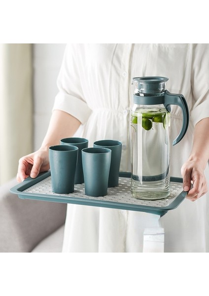 Pk-4pcs Yeni Büyük Kapasiteli Cam Serin Su Isıtıcısı Yüksek Sıcaklığa Dayanıklı Soğuk Su Isıtıcısı Cam Seti Suyu Su Isıtıcısı Soğuk Su Bardağı Su Sürahisi (Yurt Dışından) fiyatları