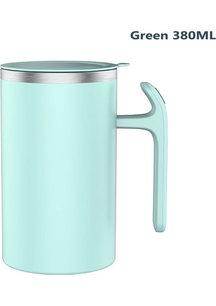 Pembe 380ML 380ML Otomatik Karıştırma Manyetik Kupa Elektrikli Kendini Karıştıran Kahve Çay Süt Karıştırma Kupası Protein Shake Bardağı Blender Termal Fincan (Yurt Dışından)