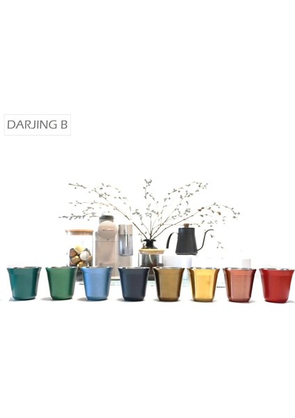 Pembe 160 ml 80/160 ml Soğuk Su Içecekleri Bardak Taşınabilir Yeniden Kullanılabilir Çift Aşıklar Aile Çift Duvar Bira Bardağı Modern Mate Fincan Paslanmaz Çelik (Yurt Dışından)