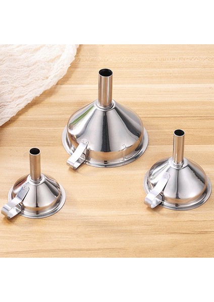 5.7 cm Paslanmaz Çelik Huni Mutfak Yağı Sıvı Huni Metal Huni Ayrılabilir Filtre ile Konserve Mutfak Aletleri Için Geniş Ağızlı Huni (Yurt Dışından) modelleri