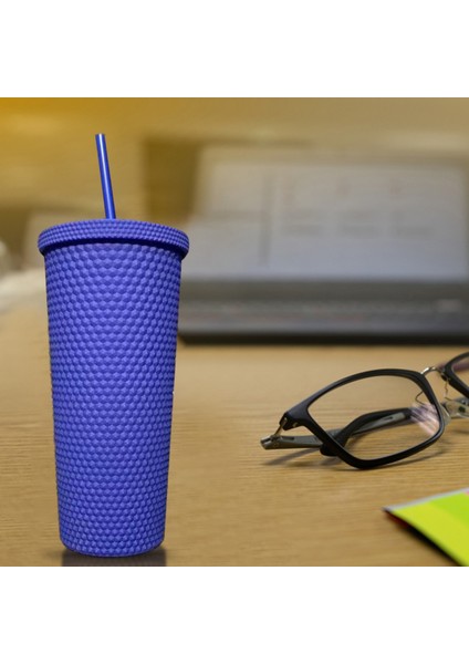 Açık Yeşil Pipetli Bardak 20 Oz Çivili Su Şişesi Bardak Sızdırmaz Içme Şişesi Kamp Yürüyüş Için Yeniden Kullanılabilir Damlatmaz Bardak Su Şişesi (Yurt Dışından)
