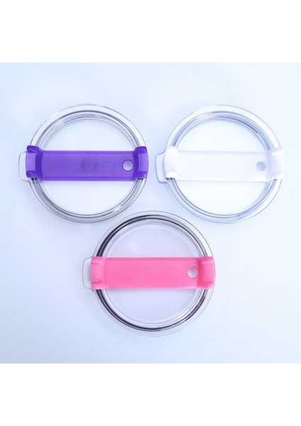 Pembe 40OZ Sızdırmazlık Şişe Kapağı Sıçrama Dökülmeye Dayanıklı Düz Plastik Kapaklar Tumbler Bardak Çok Renkli Şişe Aksesuarları (Yurt Dışından) modelleri
