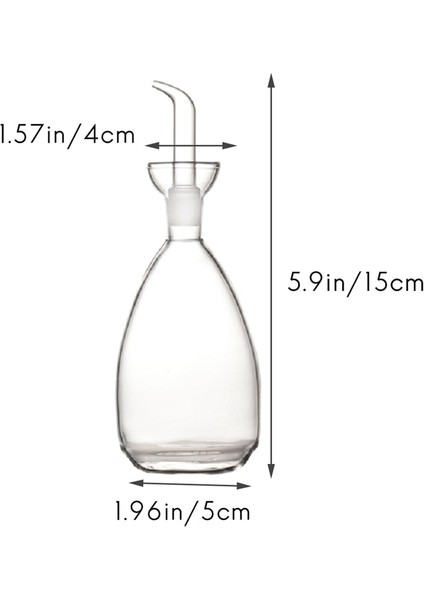 Şeffaf Yüksek Borosilikat Cam Yağdanlık Mutfak Baharat Şişesi Yaratıcı Soya Sosu Tencere (Yurt Dışından) fırsatları
