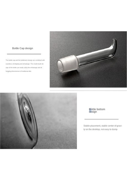 Şeffaf Yüksek Borosilikat Cam Yağdanlık Mutfak Baharat Şişesi Yaratıcı Soya Sosu Tencere (Yurt Dışından) indirimleri