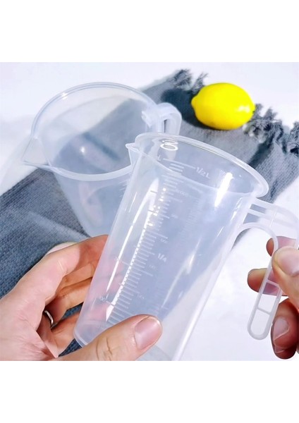 500ML 100/250/500/1000/2000/3500/5000ML Premium Şeffaf Plastik Ölçüm Kabı W/ölçekli Mutfak Aracı Süt Çay Sıvı Kabı Ölçüm Kabı (Yurt Dışından) modelleri