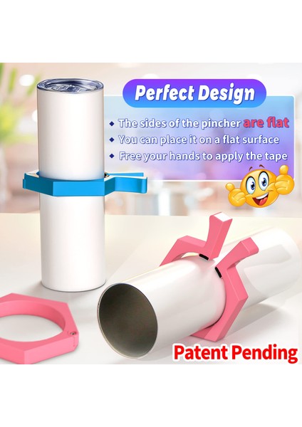 Pembe Süblimasyon Tumbler Tutam, Mükemmel Kelepçe 20 Oz Tumbler Süblimasyon Aracı, Tutam Tumbler Mükemmel Kelepçe Kavrama Aracı (Yurt Dışından) modelleri