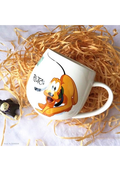 Goofy 300 ml Disney Mickey Mouse Minnie Mouse Goofy Kahve Kupaları Sevimli Karikatür Donald Süt Kupalar Moda Kupalar Kolu Çocuklar Su Bardağı 300 ml (Yurt Dışından)