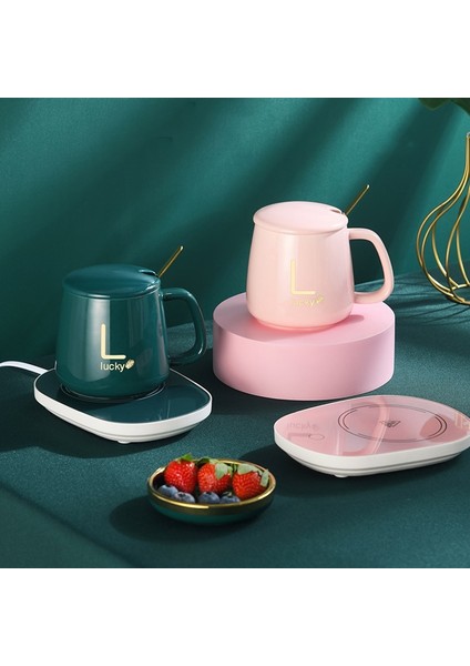 Çin Tarzı Set-A 301-400ML Kahve Kupa Isıtıcı USB Isıtma Yastığı Seramik Bardak Isıtıcı Termostatik Akıllı Zamanlayıcı Isıtma Coaster Ev Ofis Hediye Kupalar Kahve Fincanları (Yurt Dışından) fiyatları