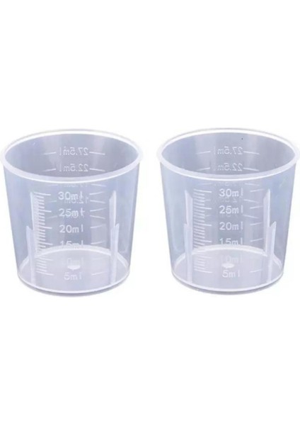 Turuncu Plastik Ölçüm Kabı Hafif Dayanıklı Pişirme Kabı 20ML 30ML 50ML 250ML 500ML 1000ML Taşınabilir Ölçüm Kabı Terazi Araçları (Yurt Dışından)