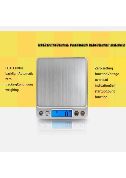 0.5kg Dijital Mutfak Terazisi Kılıfı Cep 500/0.01G 3000G/0.1G LCD Ekran Taşınabilir Mini Pişirme Takı Tozu Gram Ağırlık Dengesi (Yurt Dışından) modelleri