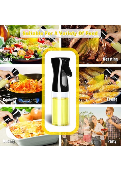8 Adet Etikel 2 Adet Mutfak Yağı Püskürtücü Şişe Için Yağ Spreyi Zeytinyağı Dağıtıcı Kamp Barbekü Pişirme Sirke Soya Sosu Püskürtücü Kapları Pişirme (Yurt Dışından)
