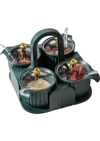 Beyaz Iskandinav Tarzı Yaratıcı Mutfak Baharat Kavanoz Baharat Kutusu Kombinasyonu Set Şeffaf Kapak Basit Tuz Kavanoz Baharat Kutusu (Yurt Dışından) fiyatları