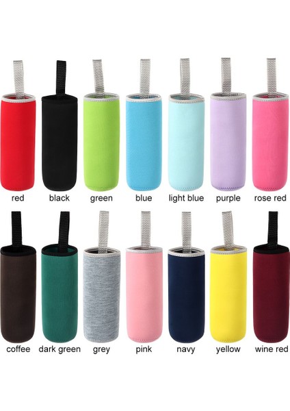 420ML-LACIVERT 550ML Taşınabilir Neopren Vakum Bardak Kol Su Şişesi Kapağı Yalıtkan Kol Çantası Cam Şişe Kılıfı Kılıfı Spor Kamp Aksesuarı (Yurt Dışından) fiyatları