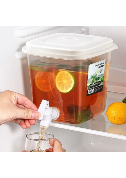 Su Musluğu Soğuk Su Isıtıcısı 3.5/5l Musluk Suyu Sürahisi Limonata Kabı Buzdolabı Için Içecek Dispenseri Içecek Dispenseri Su Kovası (Yurt Dışından) fırsatları