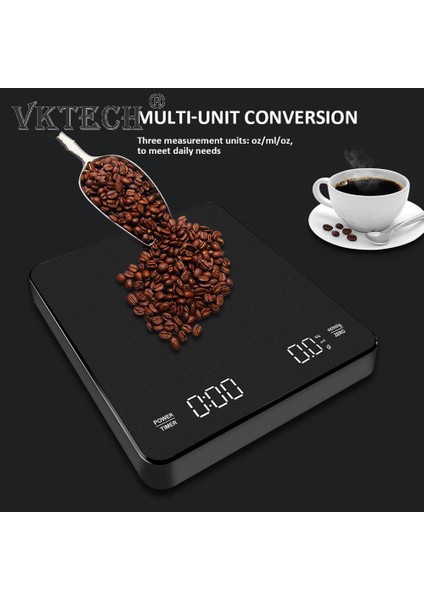 89X16MM LED 2023 Yeni Akıllı Damla Kahve Terazisi 3 Kg/0.1g Zamanlama Taşınabilir USB Elektronik Ev Dükkanı Için Mutfak Terazisi Aksesuar Araçları (Yurt Dışından) modelleri