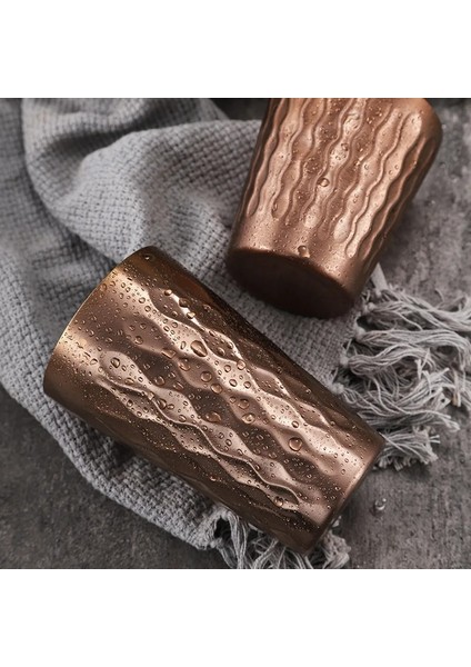 Zımpara 175ML 175-550ML Çift Duvar Yalıtımlı Kahve Fincanları 304 Paslanmaz Çelik Kahve Fincanı Çift Alt Kupa Şarap Gözlük Bira Çay Bardak Kokteyl Bardağı (Yurt Dışından)