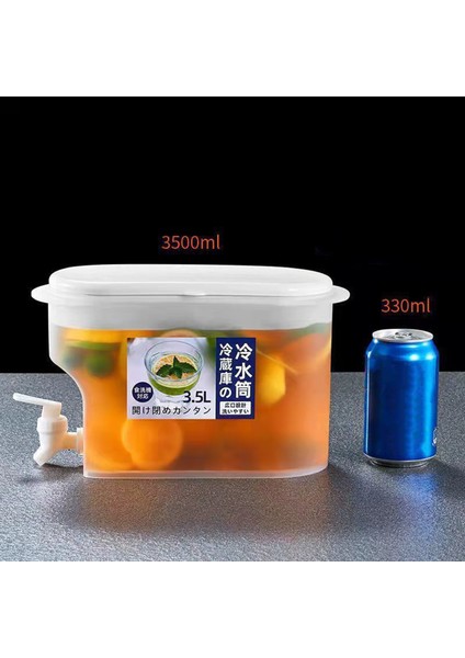 5l 5l/3.5l Musluklu Soğuk Su Isıtıcısı Buzdolabı Soğuk Su Kovası Limon Şişesi Içecek Su Sebili Drinkware Yaz Için (Yurt Dışından) indirimleri