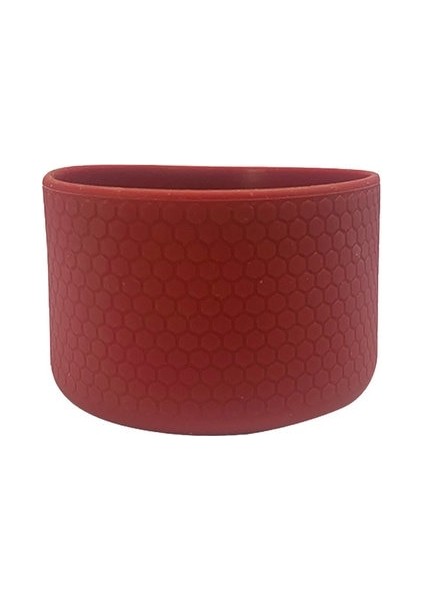 Kırmızı Şarap 12OZ-24OZ Şişe Kapağı Bardak 7.5cm Isı Yalıtımlı Alt Kapak 75MM Kaymaz Kol Bardak Silikon Taban Spor Kupası Kapağı (Yurt Dışından)