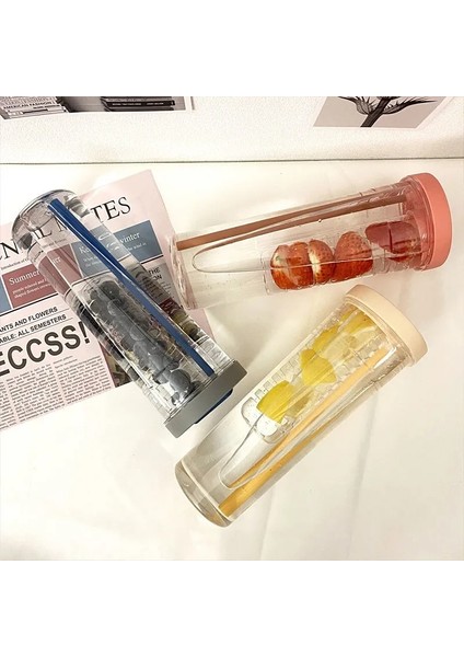 Pink-1 601-700ML 700ML Plastik Pipetli Su Şişesi Meyve Demlik Çay Suyu Bardağı Taşınabilir Fitness Spor Açık Seyahat Içme Şişeleri Su Isıtıcısı (Yurt Dışından) modelleri
