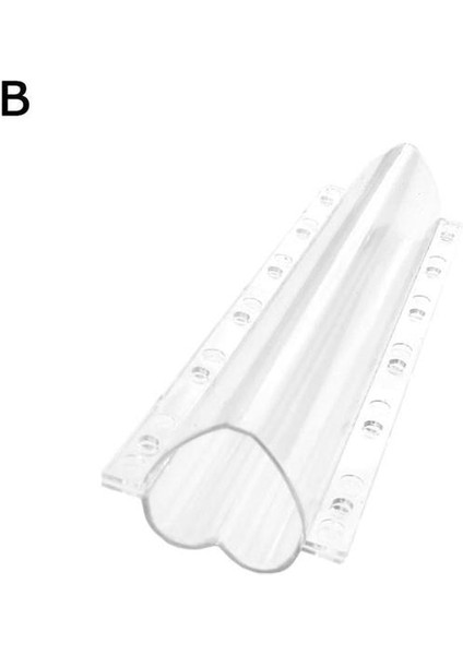 B Plastik Salatalık Büyüme Şekillendirme Kalıp Kalp/yıldız Meyve Şekilli Kalıp Sebze Yetiştirme Kalıp Şeffaf Bahçe Fide Saksısı (Yurt Dışından)
