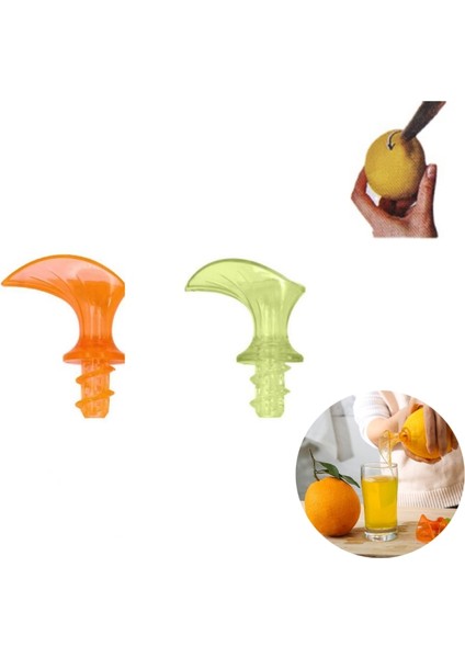 A01-1PC Rastgele Renk 1pc El Basın Limon Sıkacağı Çok Fonksiyonlu Mutfak Aracı Plastik Portakal Sıkacağı Manuel Süzgeç Gadget Mutfak Aksesuarları (Yurt Dışından)