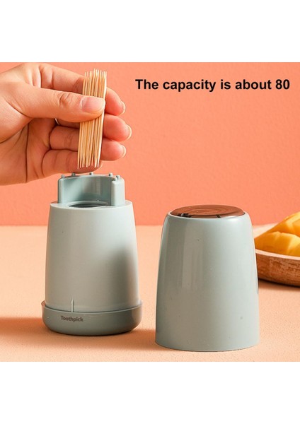 Beyaz Kürdan Kutusu Mühürlü El Preslenmiş Kürdan Kürdan Tutucu Dağıtıcı Kürdan Saklama Kutusu Organizatör Ev Kaynağı (Yurt Dışından)