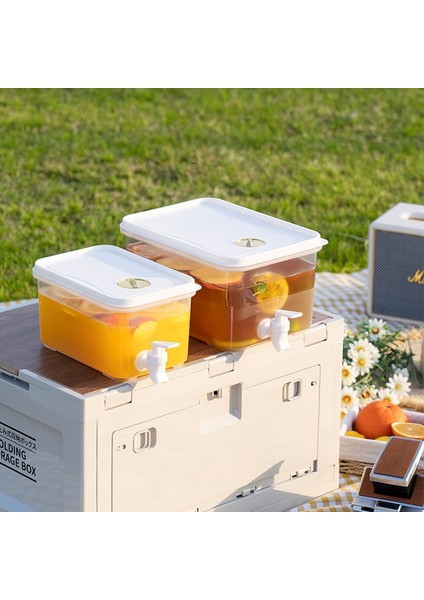 5l A 3.5/4/5l Buzdolabı Soğuk Su Isıtıcısı Musluklu Ev Büyük Kapasiteli Soğuk Su Sürahi Limonata Buzlu Içecek Dispenseri Su Sürahisi (Yurt Dışından)