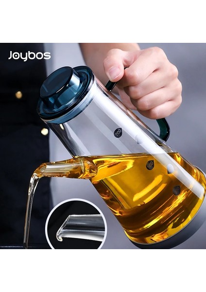 Bir 350 ml 700 ml Mutfak Yağı Şişesi Otomatik Baharat Sirke Şişesi Yağ Dağıtıcı Mutfak Cam Yağ Dağıtıcı Mutfak Aletleri (Yurt Dışından)