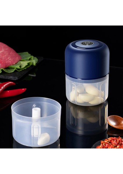 250 ml Beyaz 100 ML/250 ml Taşınabilir Elektrikli Sarımsak Ezici Dayanıklı Mini Kırıcı Kıyıcı USB Şarj Ezilmiş Sarımsak Zencefil Taze Biber (Yurt Dışından) fırsatları