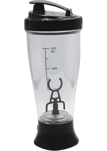 Siyah 450 ml Elektrikli Protein Tozu Karıştırma Fincan Otomatik Çalkalayıcı Şişe Mikser Sallama Şişesi Süt Kahve Blender Su Isıtıcısı Akıllı Mikser (Yurt Dışından)
