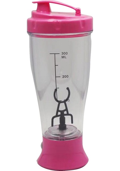 Siyah 450 ml Elektrikli Protein Tozu Karıştırma Fincan Otomatik Çalkalayıcı Şişe Mikser Sallama Şişesi Süt Kahve Blender Su Isıtıcısı Akıllı Mikser (Yurt Dışından)