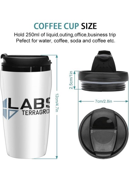 350ML Escape From Tarkov'dan Yeni Terragroup Labs Logosu (Gerçek Logo) Seyahat Kahve Kupa Çay Takımı Kafeler Kahve Bardakları (Yurt Dışından)