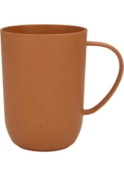 Koyu Turuncu 400 ml Kahve Kupa Dayanıklı Yeniden Kullanılabilir Kahve Kupaları Isıya Dayanıklı Su Şişesi Gargara Su Şişesi Ev Için (Yurt Dışından)