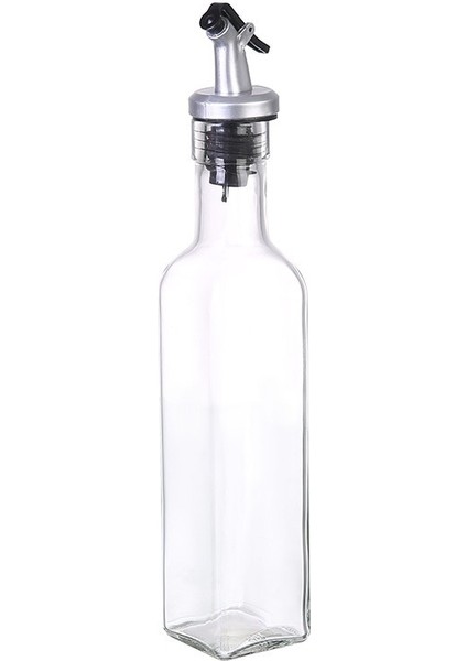 250ML Cam Kare Baharat Şişesi Yağdanlık Sızdırmaz Mutfak Yağı Şişesi Yağ Tenekesi Susam Yağı Soya Sosu Sirke Tenceresi Baharat Şişesi (Yurt Dışından)