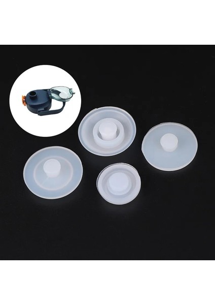 03 5 Adet Evrensel Silikon Fiş Kapaklı Seyahat Tumbler/kupa/vakum Şişeleri Contalar Mühürler Yedek Pipet Delik Grommets (Yurt Dışından)
