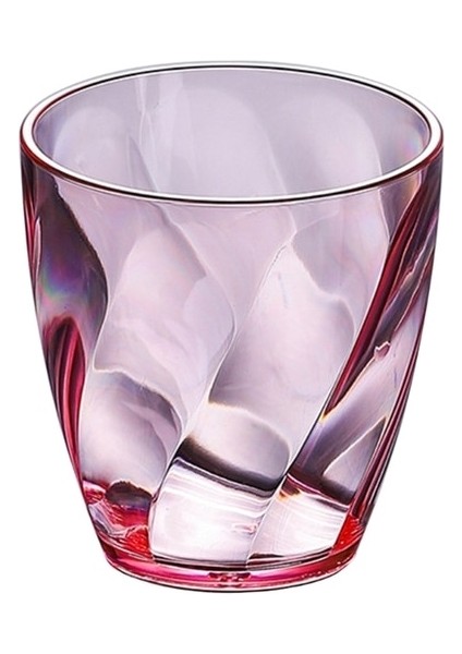 Karpuz Kırmızı 310ML Kırılmaz Plastik Şarap Kadehi Kırılmaz Su Bardakları Içecek Bardakları (Yurt Dışından)