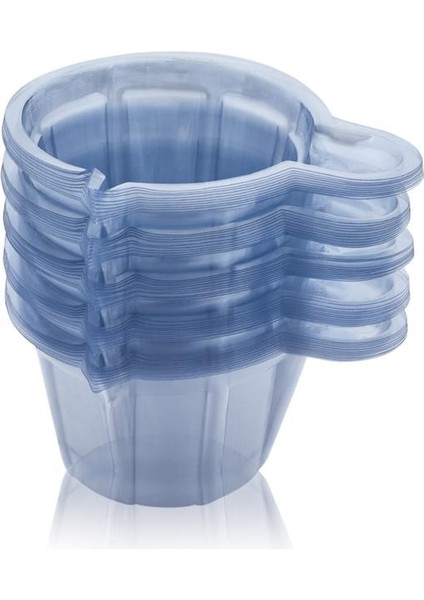 50 Adet 100/50/10 Adet 40 ml Plastik Şeffaf Ölçüm Bardak Tek Kullanımlık Sıvı Konteyner Ilaç Bardak Mutfak Aracı Uv Epoksi Dağıtım Bardağı (Yurt Dışından)