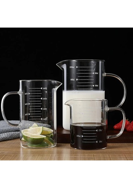 Kapaklı 250/350/500/1000ML Ölçme Bardakları Yaratıcılık Bambu Kapaklı Mezun Kavanoz Su Bardağı Mutfak Ölçme Cam Bardak (Yurt Dışından) indirimleri