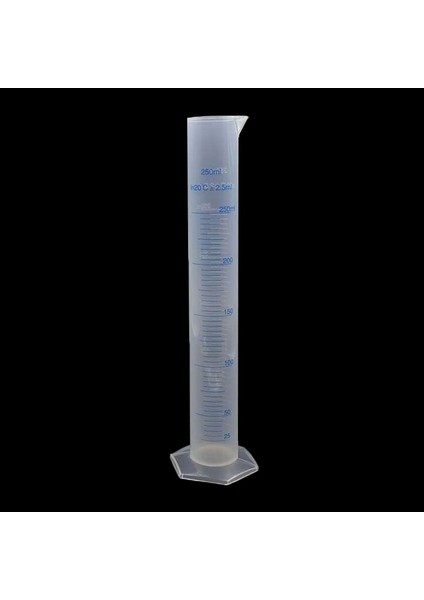 500 ml 10/25/50/100/250/500 ml Plastik Ölçüm Silindiri Mezun Silindirler Laboratuvar Malzemeleri Için Laboratuvar Araçları NOV99 (Yurt Dışından)