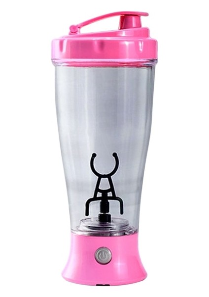 Pembe 301-400ML 350ML Elektrikli Protein Tozu Karıştırma Fincan Otomatik Çalkalayıcı Şişe Mikser Sallama Şişesi Süt Kahve Blender Su Isıtıcısı Akıllı Mikser 2023 (Yurt Dışından)