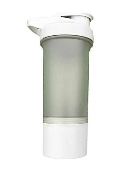 Gri 500 ml Içecek Su Şişesi Peynir Altı Suyu Protein Tozu Tel Karıştırıcı Topu Su Şişesi Spor Su Şişesi Sızdırmaz Beslenme Şişesi (Yurt Dışından)
