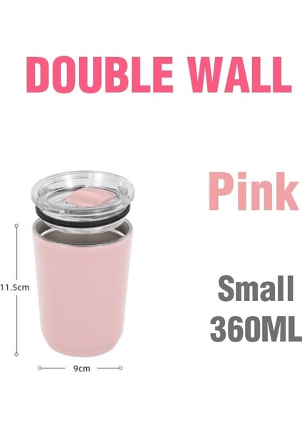 Mavi Küçük Paslanmaz Çelik Su Kapaklı Bardak 360 ml Içme Deliği Isıya Dayanıklı Kahve Kupa Ev Kullanımı Için Isı Yok Seyahat Açık Hediyeler (Yurt Dışından) modelleri