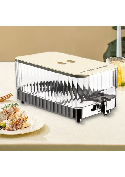 5.3l K 5.3l Musluk ve Kapaklı Plastik Meyve Suyu Sebili Buzlu Içecek Kovası Sızdırmaz Büyük Kapasiteli Drinkware Mutfak Aksesuarları (Yurt Dışından) fiyatları