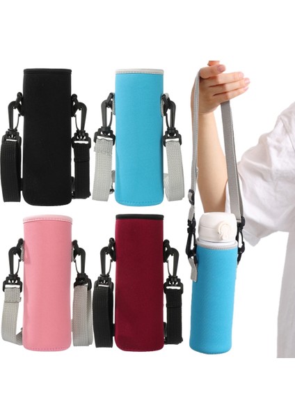 Yarım Galon 1 Adet Su Şişesi Kapağı Askılı Çanta Neopren Su Depolama Tutucu Omuz Askısı Siyah Şişe Taşıyıcı Yalıtım Çantası Günlük Araçlar (Yurt Dışından) fiyatları