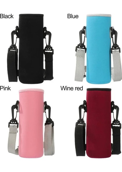 Yarım Galon 1 Adet Su Şişesi Kapağı Askılı Çanta Neopren Su Depolama Tutucu Omuz Askısı Siyah Şişe Taşıyıcı Yalıtım Çantası Günlük Araçlar (Yurt Dışından) modelleri