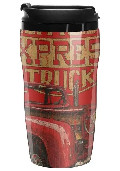 250 ml Yeni Lil' Red Express 1978 Seyahat Kahve Kupa Vintage Fincan Fincan Kahve Espresso Kahve Fincanları (Yurt Dışından)