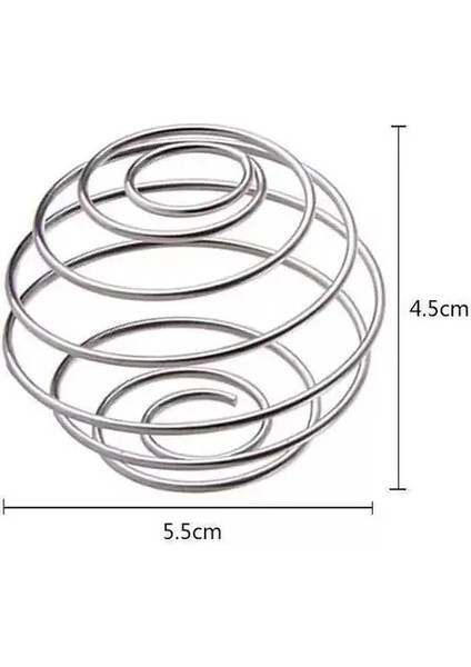 Donuk Yüksek Kaliteli Milkshake Protein Shaker Topu Tel Karıştırıcı Karıştırma Çırpma Paslanmaz Çelik Bahar Topları Karıştırma Topu Mutfak Aletleri (Yurt Dışından)