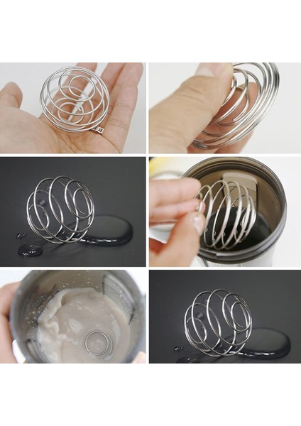 Donuk Yüksek Kaliteli Milkshake Protein Shaker Topu Tel Karıştırıcı Karıştırma Çırpma Paslanmaz Çelik Bahar Topları Karıştırma Topu Mutfak Aletleri (Yurt Dışından) fiyatları