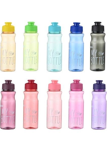 Pembe 650ML 650ML Su Bardağı Spor Su Şişesi Çift Su Bardağı Plastik Taşınabilir Su Deposu Anti-Damla Açık Halat Su Şişesi Hediye Kupa (Yurt Dışından) fırsatları